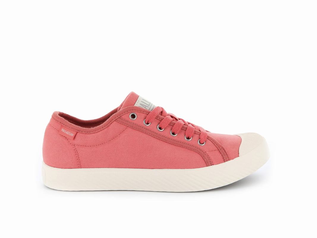 Palladium Pallaphoenix Og Canvas Men's Low Top Sneakers Coral (JZDQ03126)